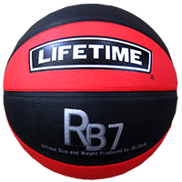 【LIFETIME】ロゴ入りバスケットボール
