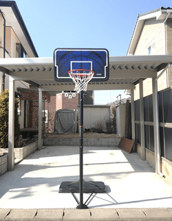 家庭用バスケットゴールの設置使用例 自宅庭 学校校庭 イベント等 バスケットゴール専門オンラインショップ Basketgoal Com